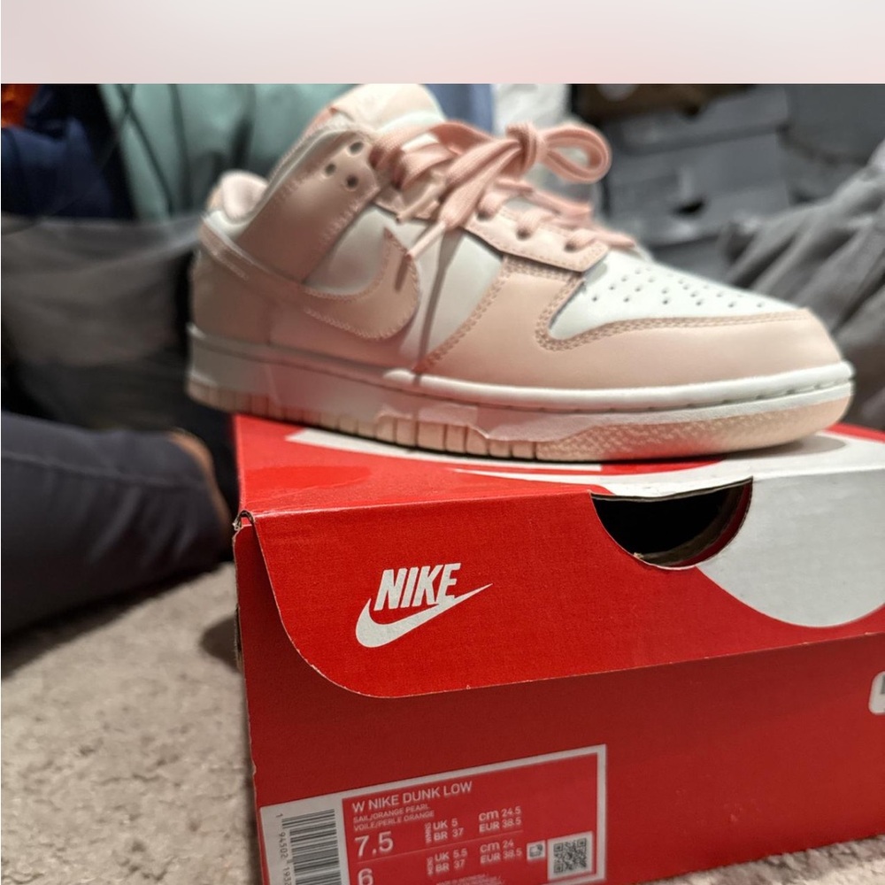 Nike Kids Dunk Low Blush Sneakers